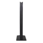 Schmale Seitenkante der Dual-View-Stele mit Sockel